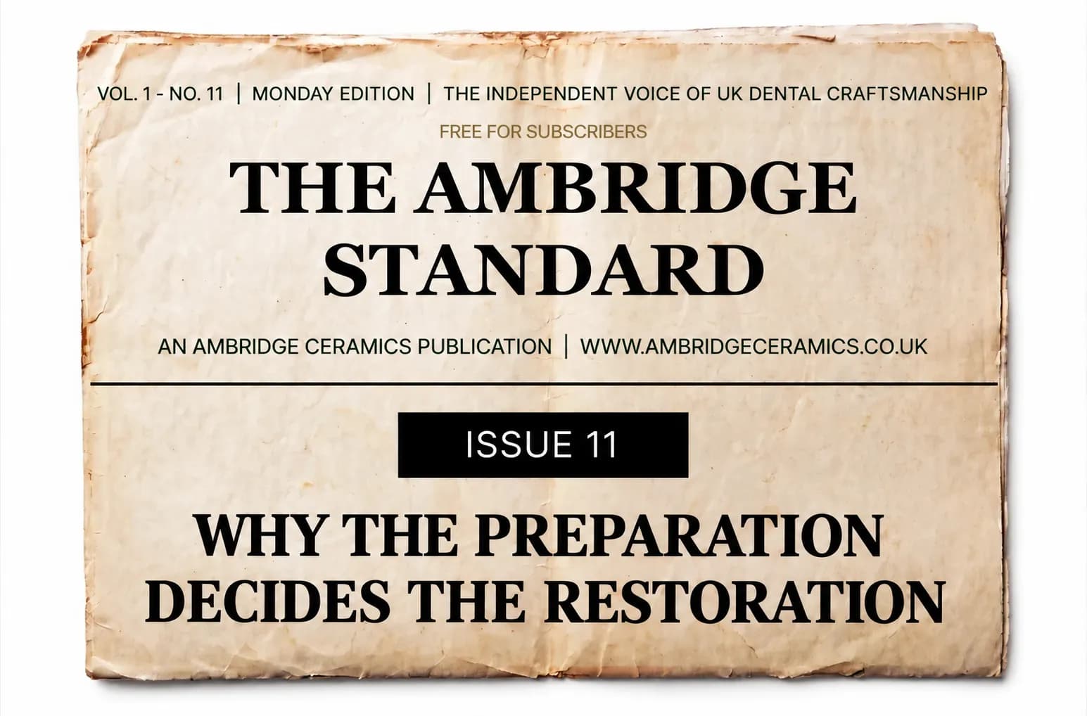 The Blueprint Beneath: Why the Preparation Decides the Restoration