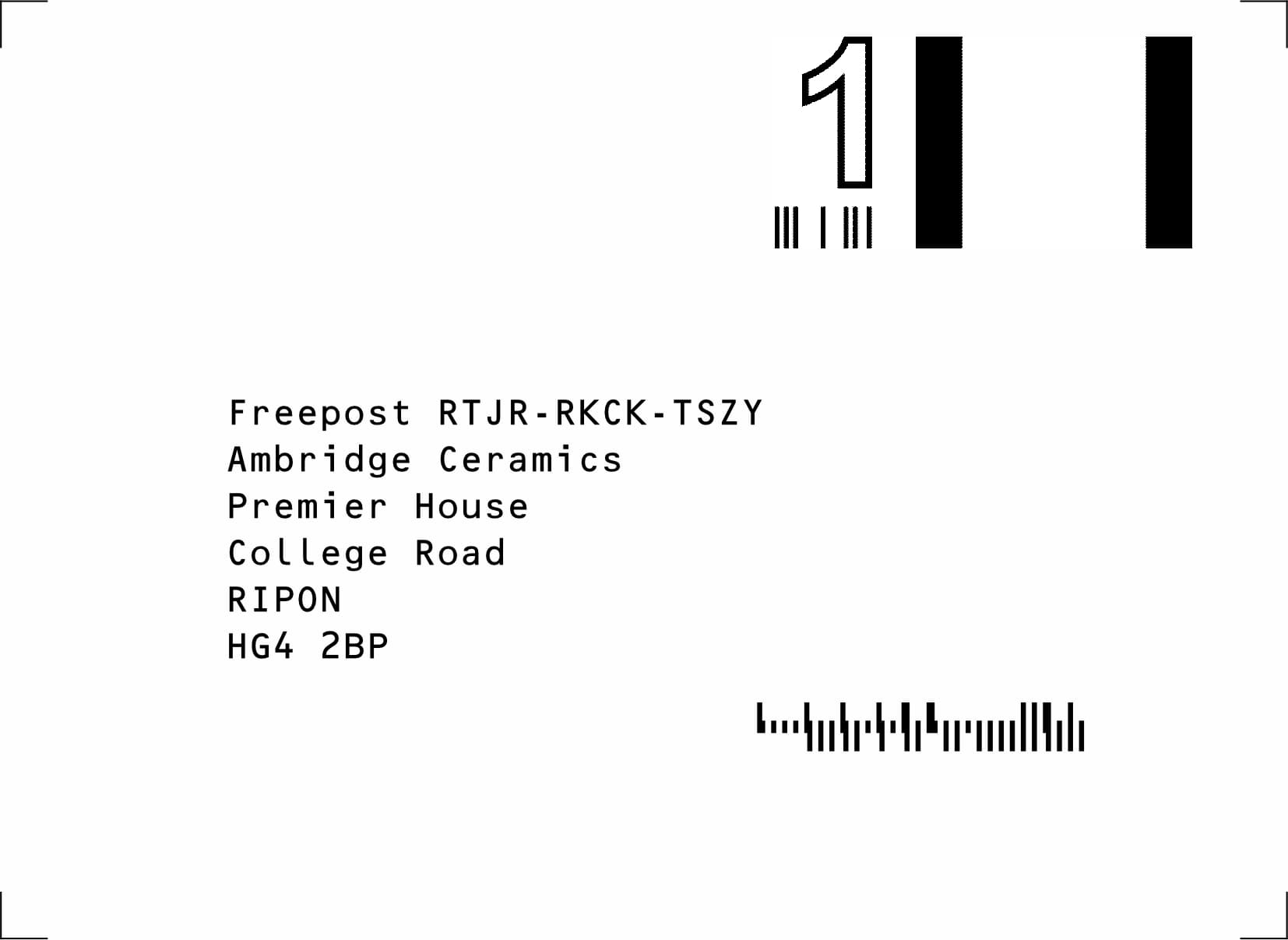 Postage Label